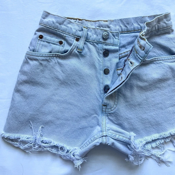 Vintage 90’s Jag Jeans Denim Cut Off Shorts - Picture 4 of 8